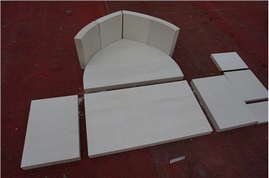 モカクリーム石灰岩の外壁クラッドデザイン